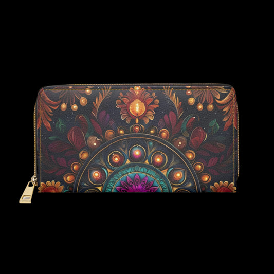 💎✨ Mystical Magic: The Enchanted Zippered Wallet of Elegance & Wonder 🔮💖🌙