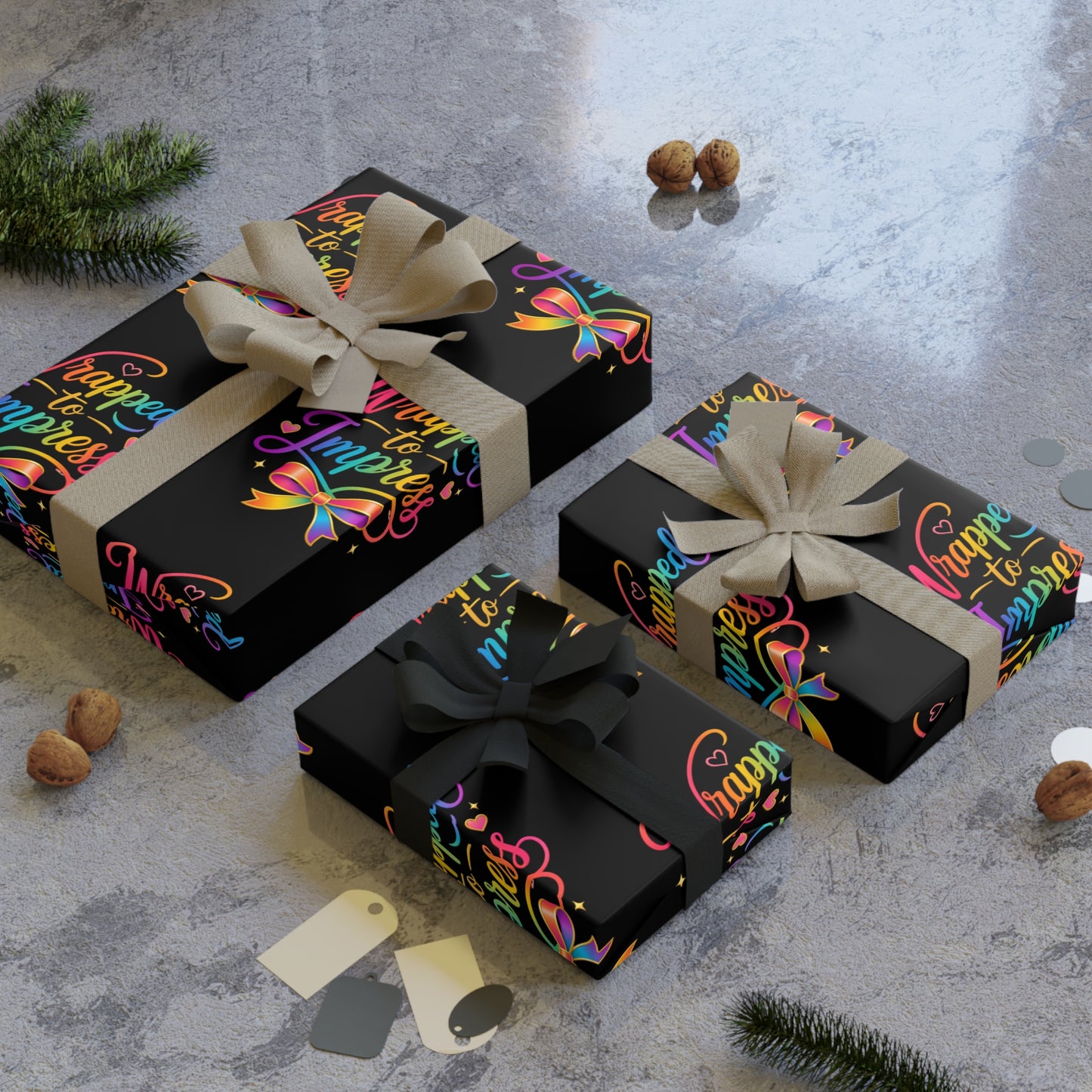 🤍 Birthday Wrapping Paper | The Enchanted Wrap™ Collection 🤍