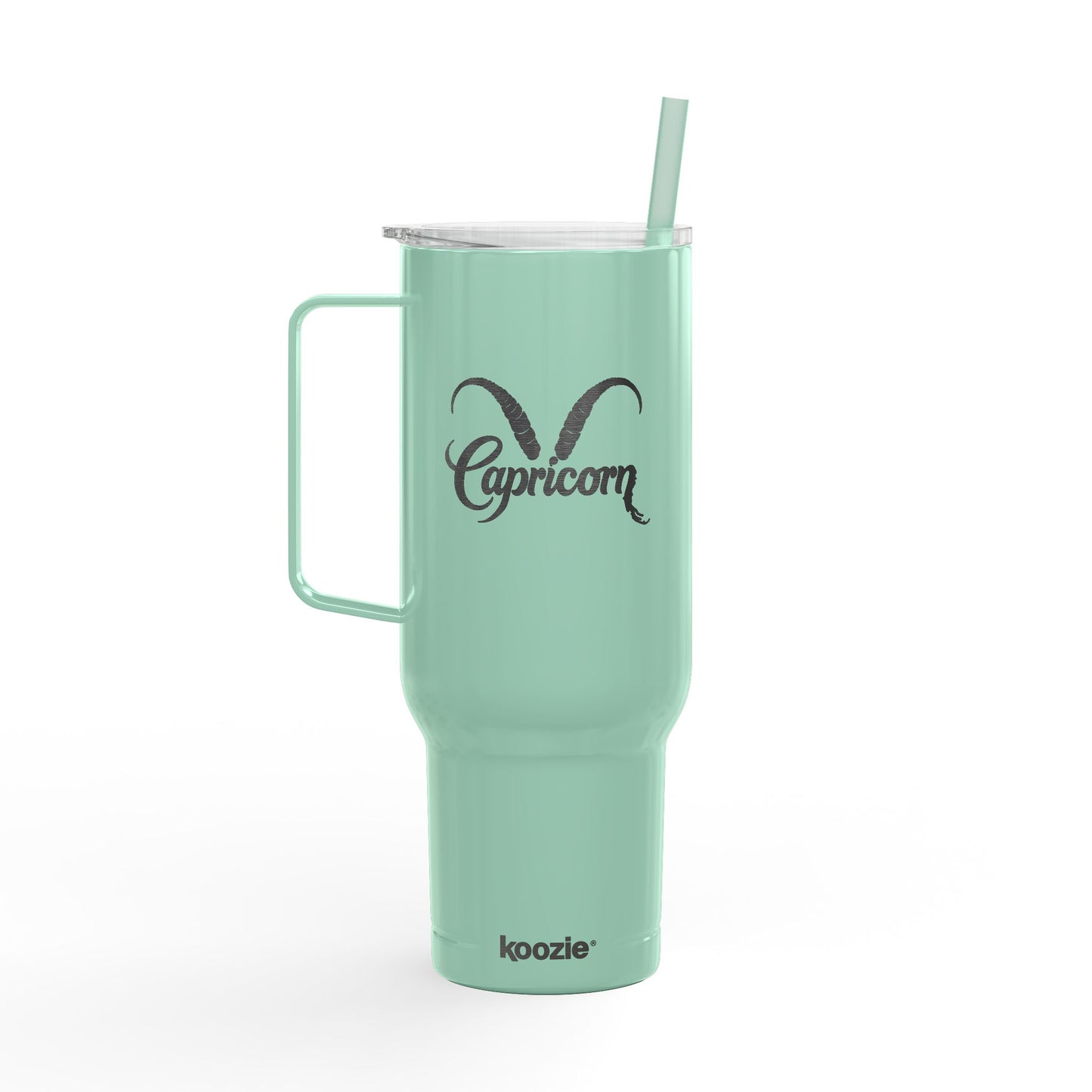 Cosmic Capricorn Signatures ✨ 40oz Engraved Zodiac Tumbler