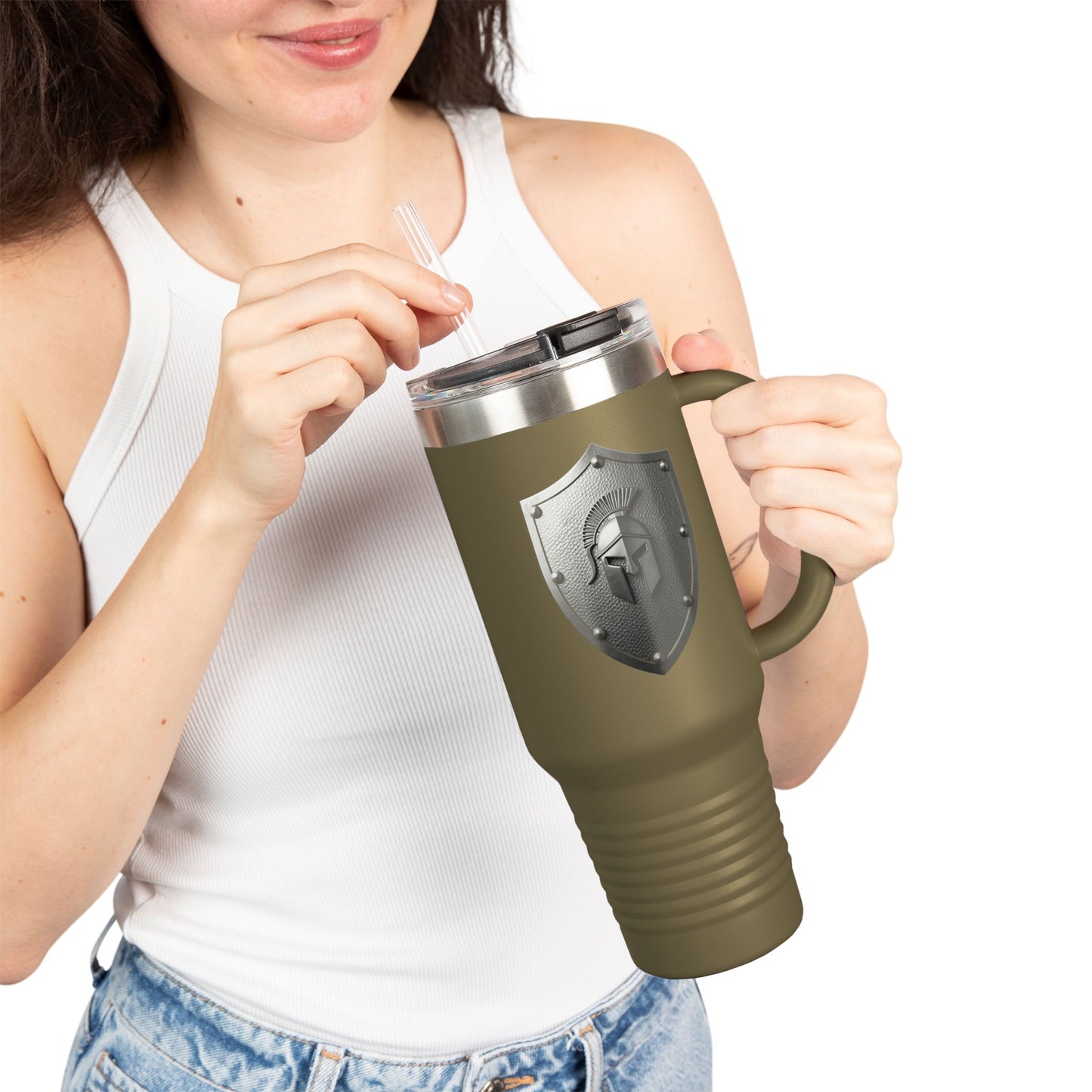 🤍 Enchanted Emblem Travel Tumbler 🤍