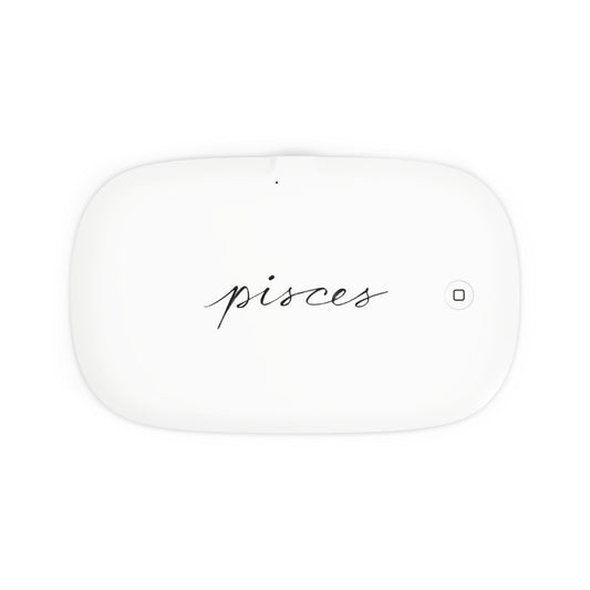 ♓ Aurora UV Phone Sanitizer & Fast Wireless Charging Pad – Pisces Edition 🌙🐟♓