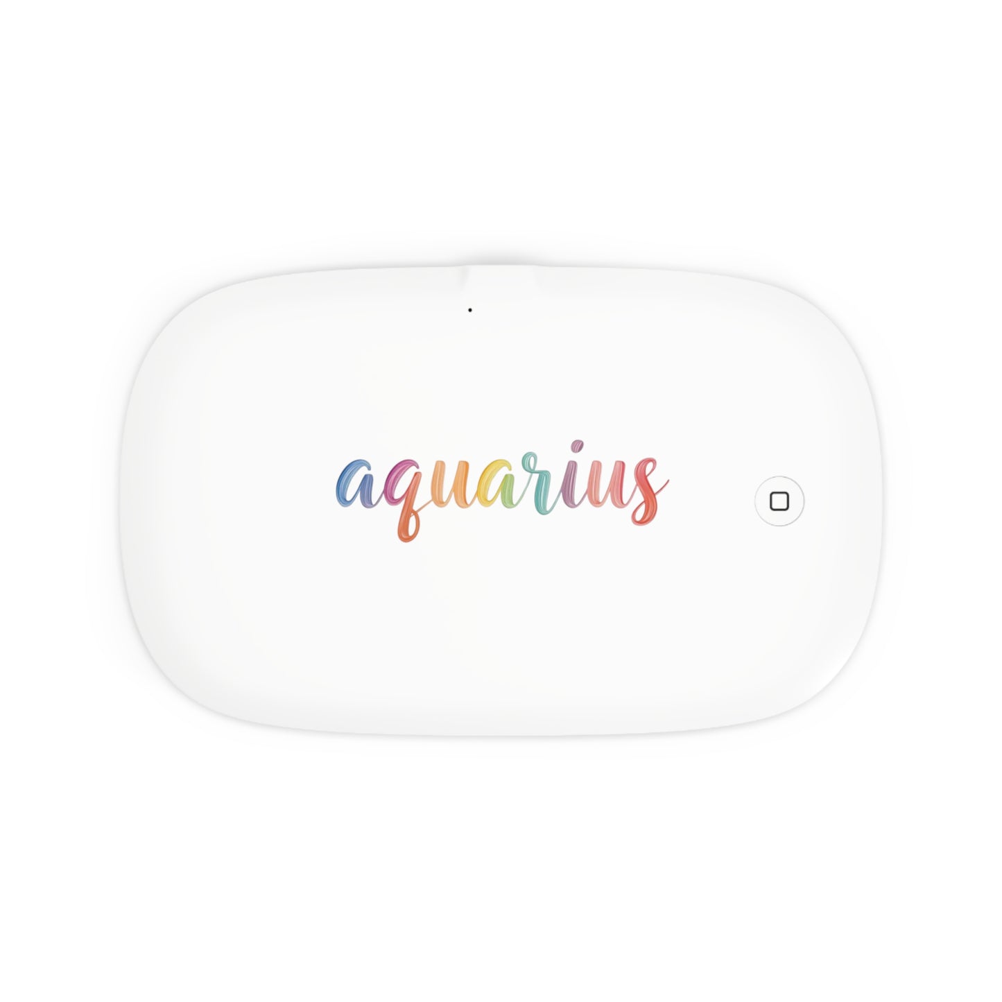 ♒ Aurora UV Phone Sanitizer & Fast Wireless Charging Pad – Aquarius Edition 🌌♒