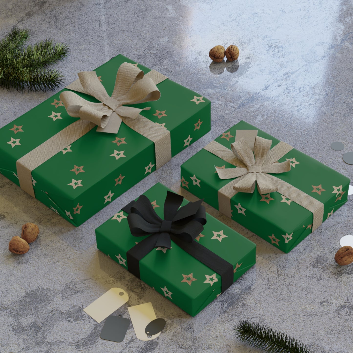 🎄✨ Enchanted Christmas Wrapping Paper – Holiday Magic in Every Fold 🎁❄️🌟