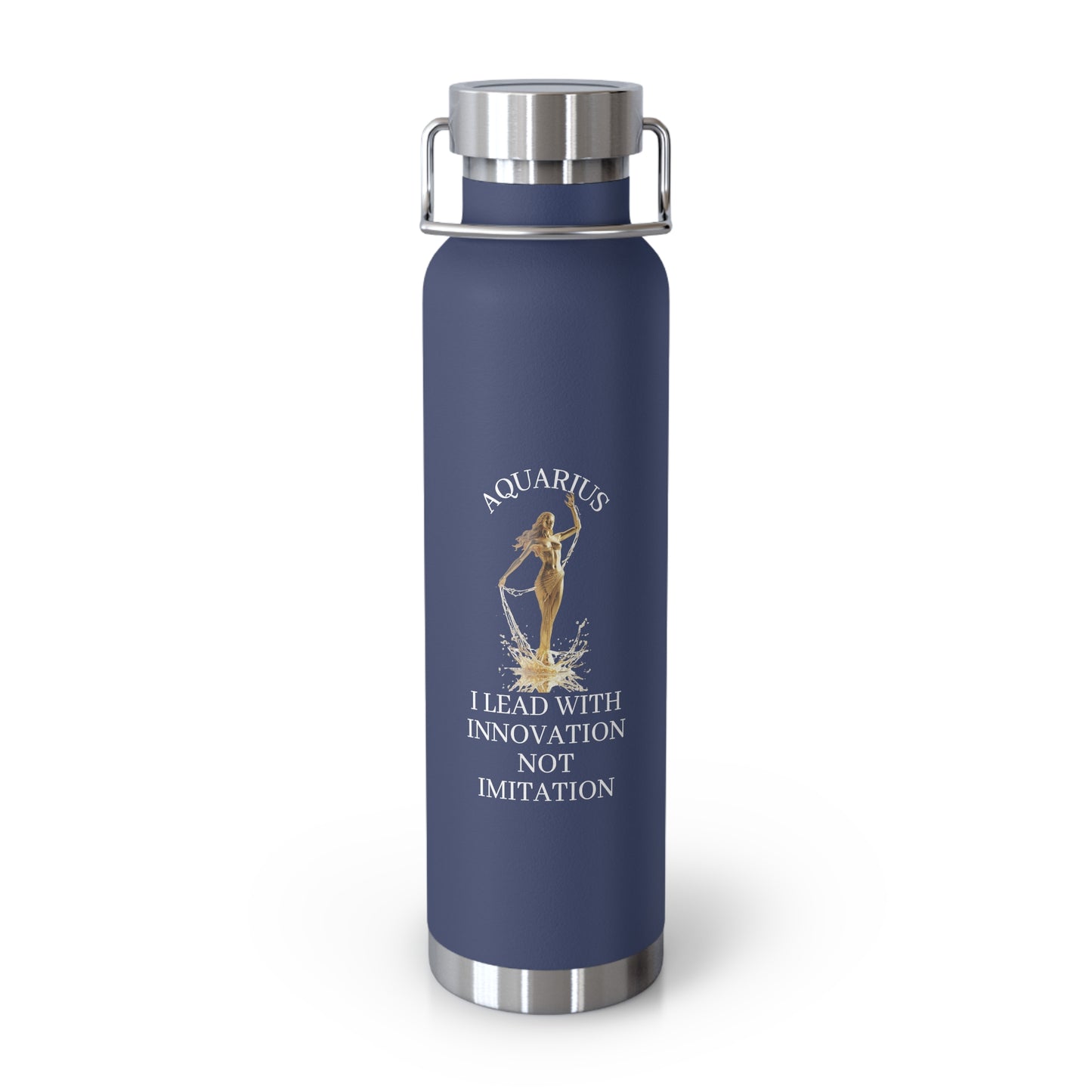 ♒ Aquarius Statement Bottle | The Enchanted Vessel™ Collection