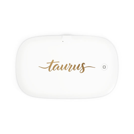 ♉ Aurora UV Phone Sanitizer & Fast Wireless Charging Pad – Taurus Edition 🌿♉