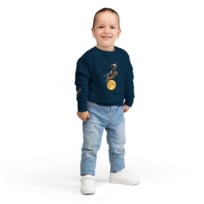 🦄✨ The Enchanted Cozy: One-of-a-Kind Toddler Sweatshirt 🌈🧸