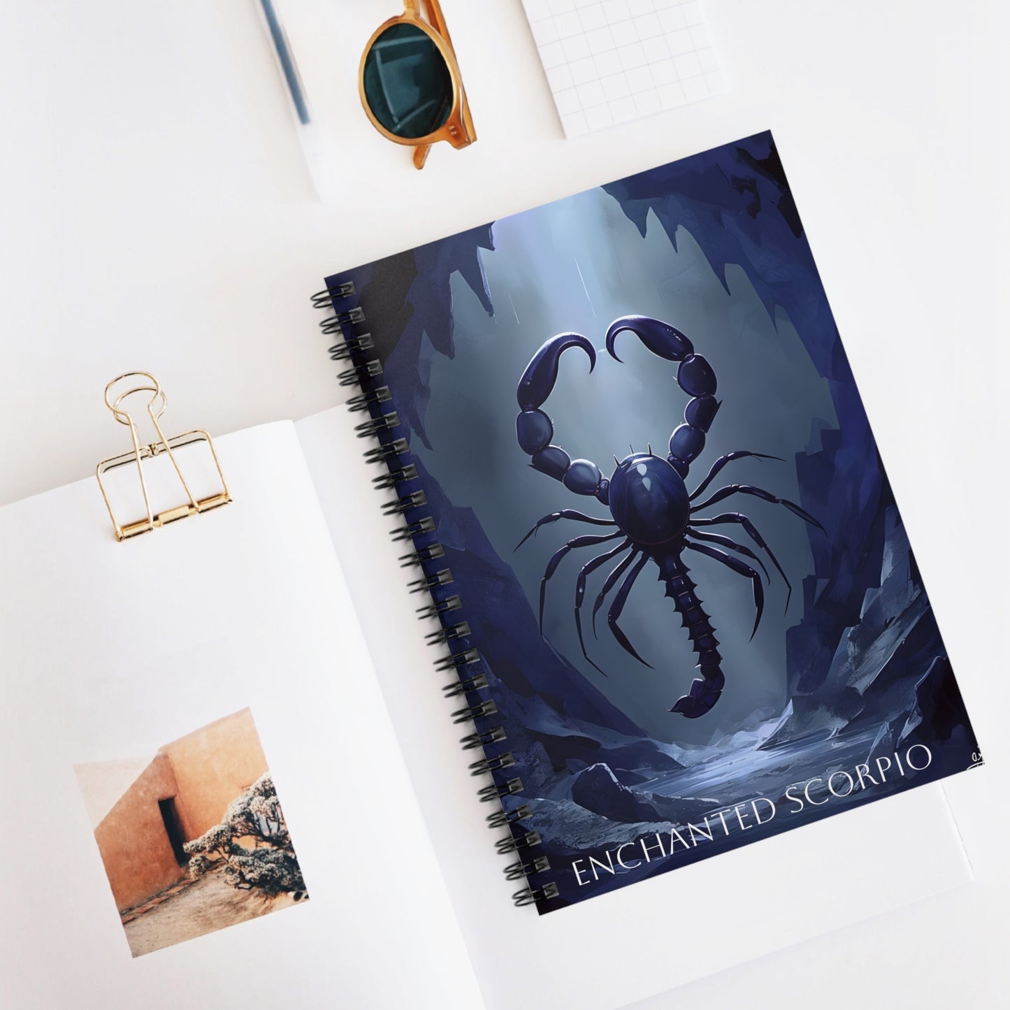 🦂✨ Enchanted Scorpio Zodiac Journal – A Mysterious Notebook for Intuitive Souls & Deep Thinkers ♏📖