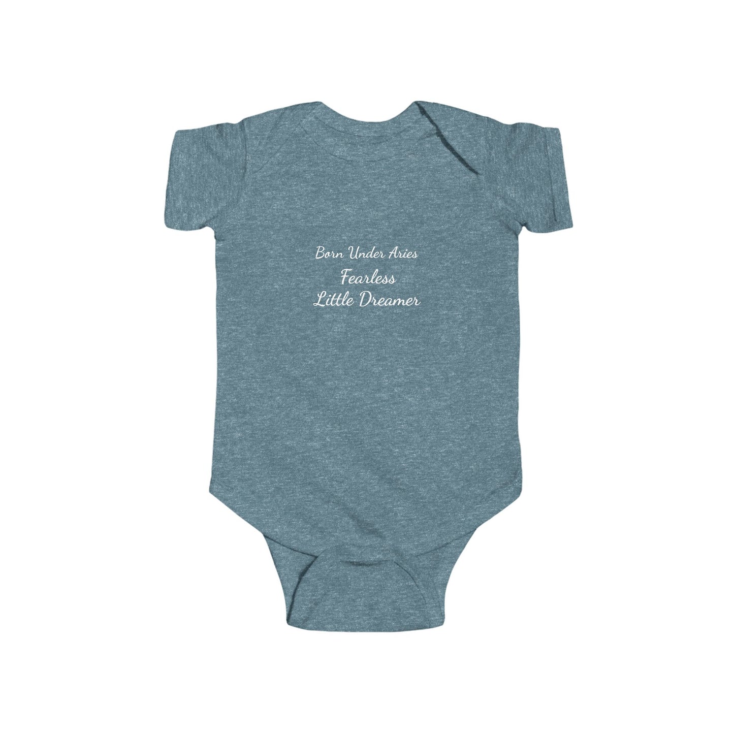 💫 The Born Under™ Collection – Aries Edition 💫 Fearless Little Dreamer Infant Onesie