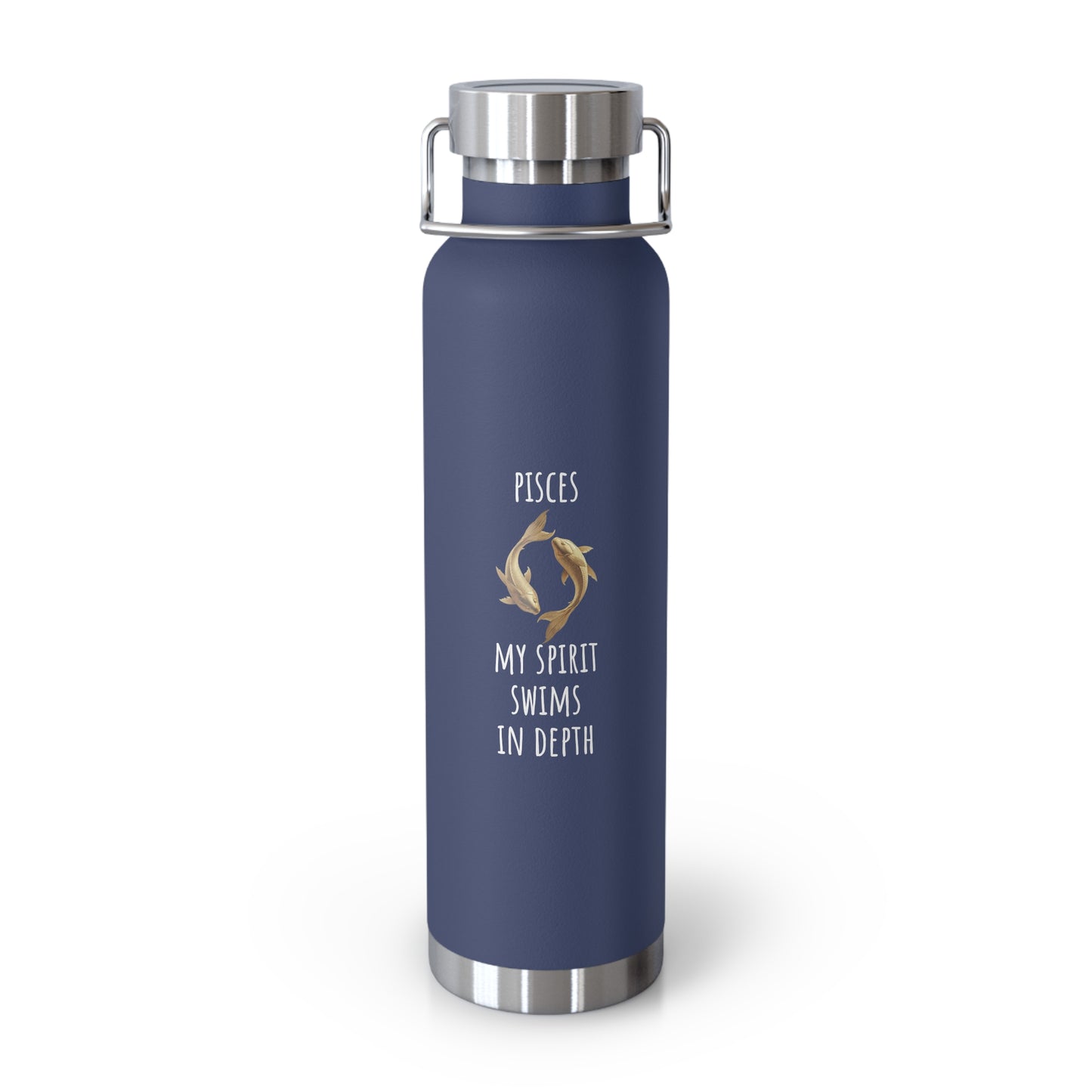 ✨🔮 Enchanted Pisces Copper Insulated Bottle – 22oz of Temperature Magic! 🔮✨