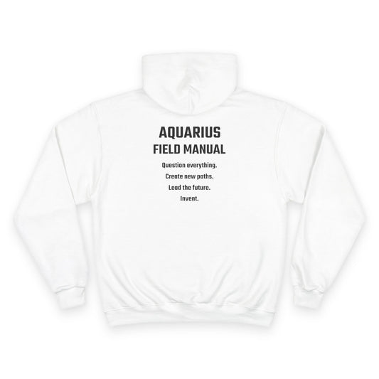 🤍 The Enchanted Order™ Aquarius Field Manual Hoodie 🤍