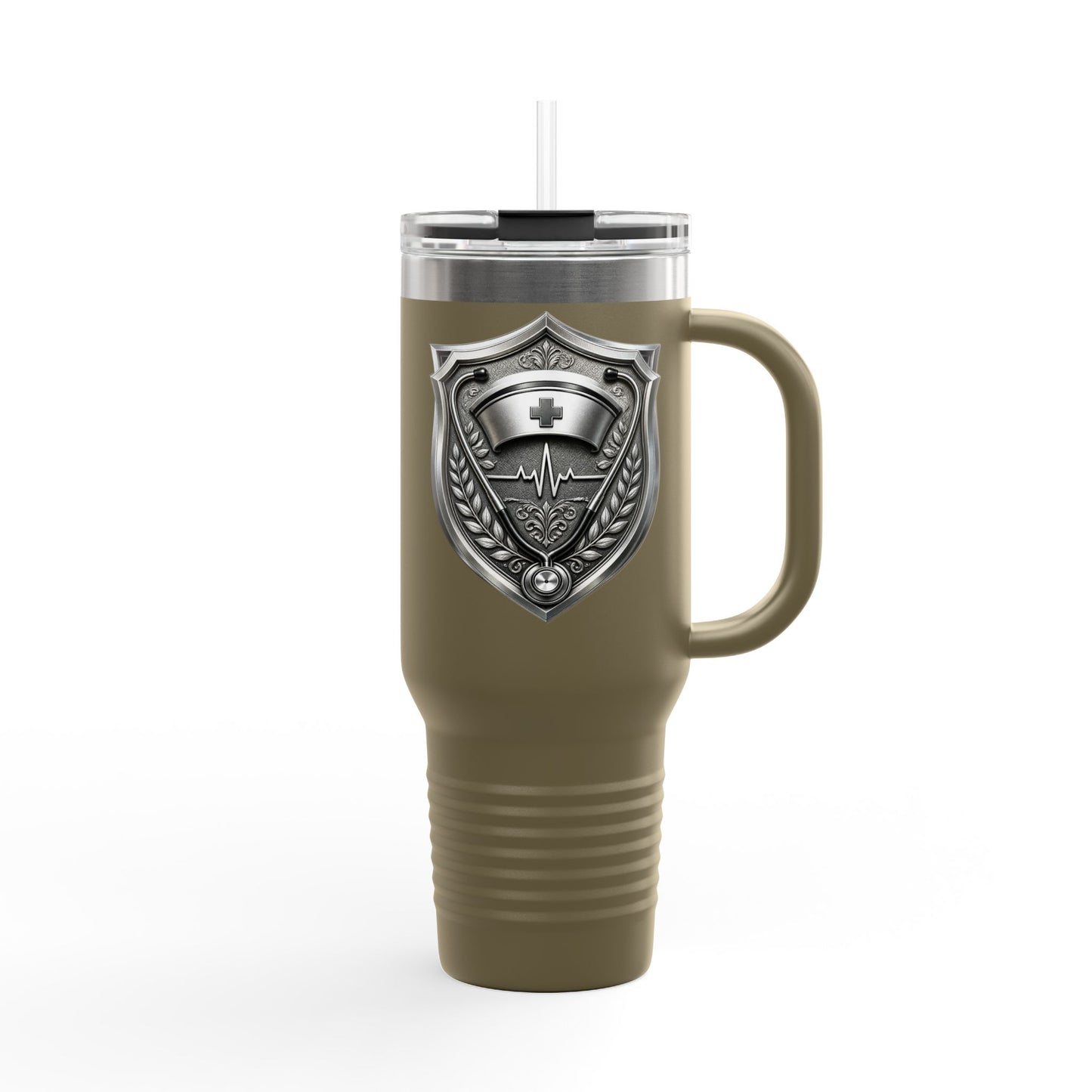 🤍 Enchanted Emblem Travel Tumbler 🤍