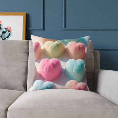 Love in Bloom: Enchanted Decorative Pillow for a Cozy Touch