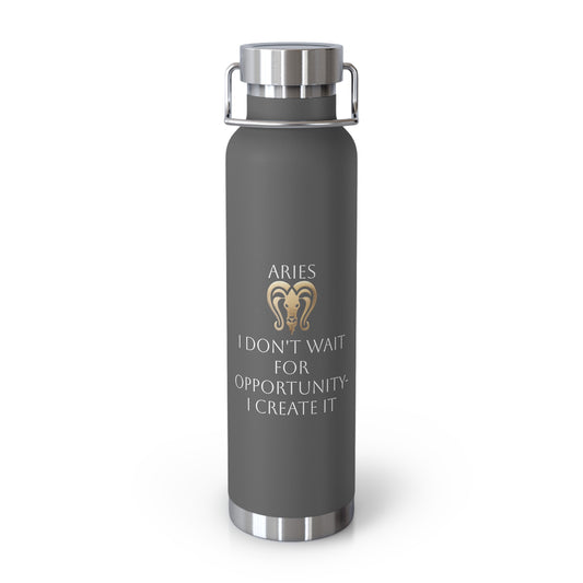 ✨🔮 Enchanted Aries Copper Insulated Bottle – 22oz of Temperature Magic! 🔮✨