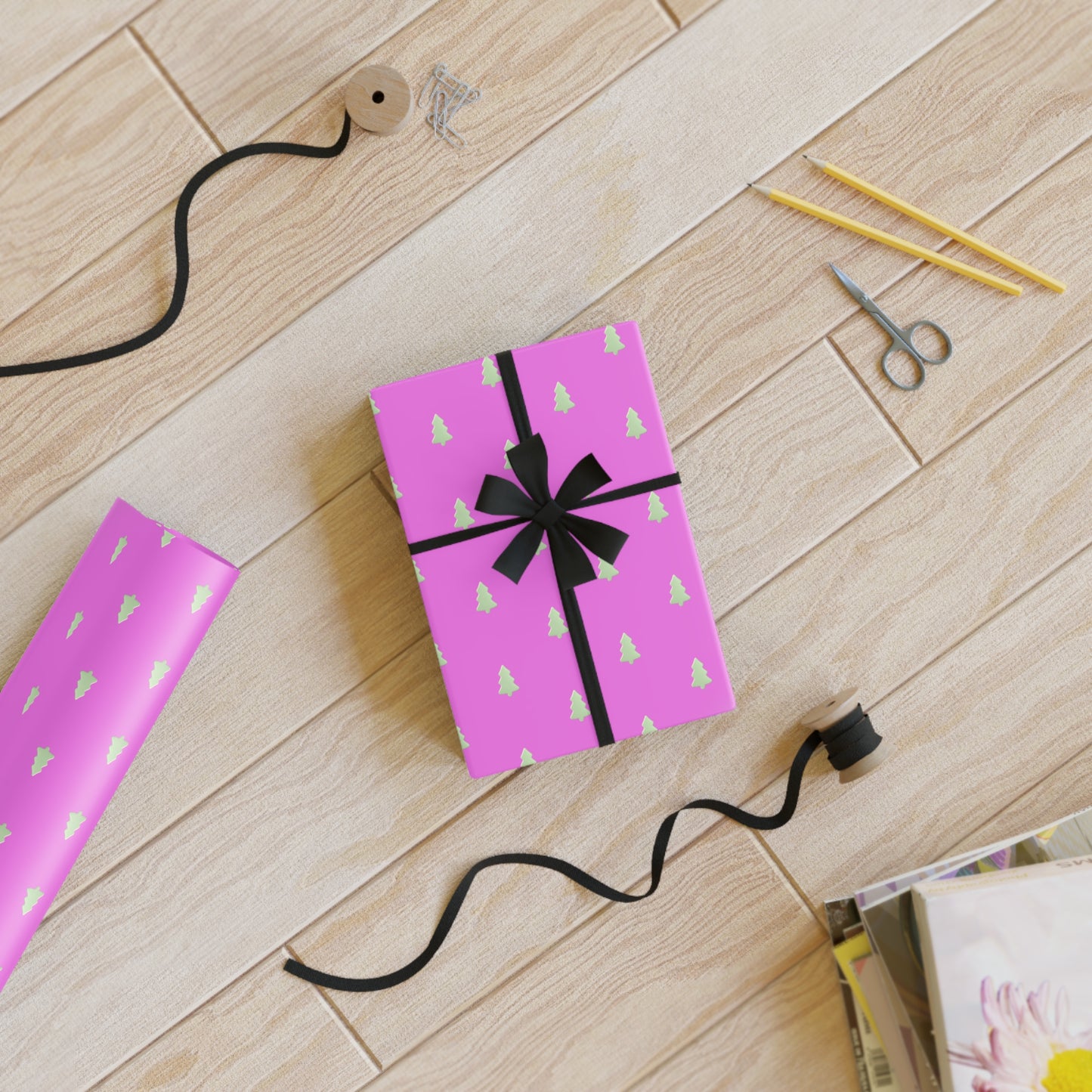 🎄✨ Enchanted Christmas Wrapping Paper – Holiday Magic in Every Fold 🎁❄️🌟
