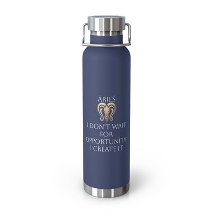 ✨🔮 Enchanted Aries Copper Insulated Bottle – 22oz of Temperature Magic! 🔮✨
