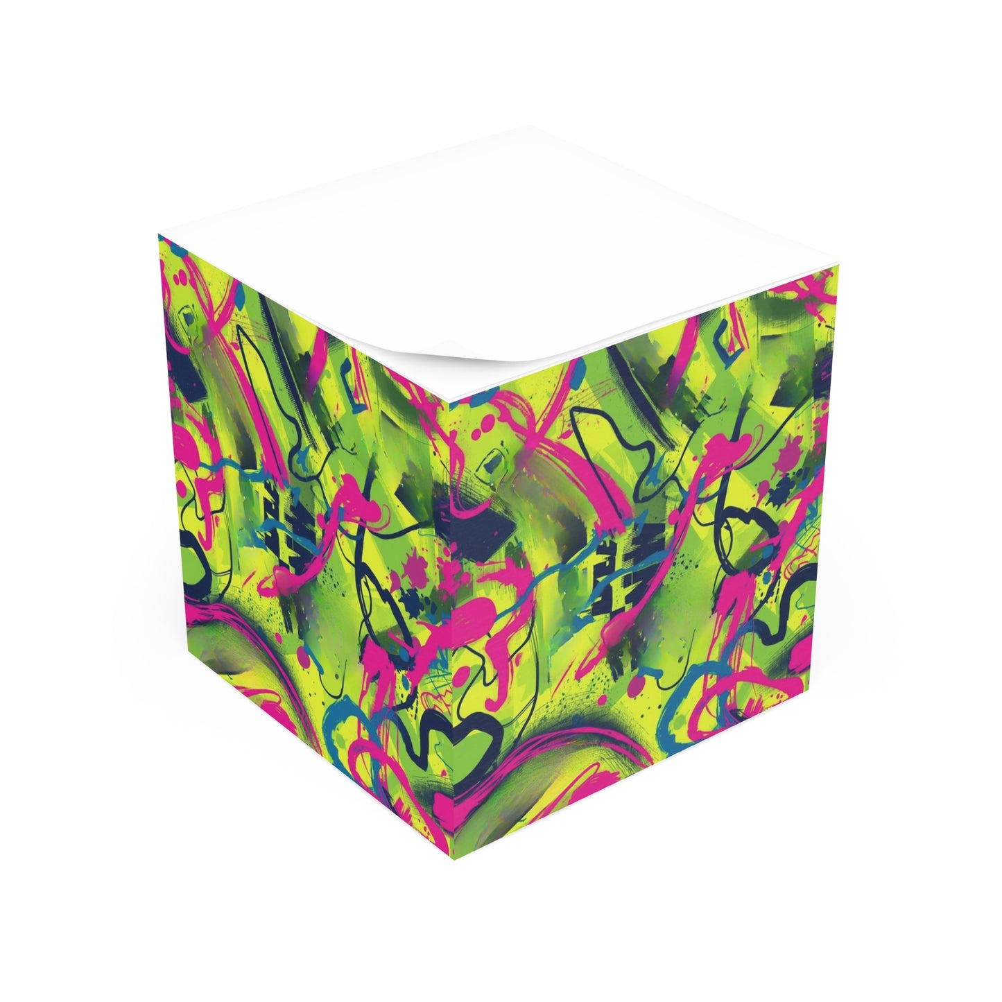 🌈📝 The Enchanted Thoughts Note Cube — Sticky Edition 📝🌈