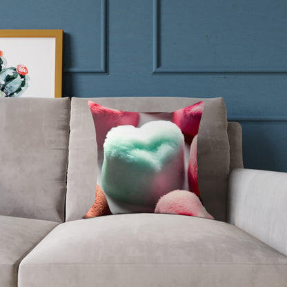 Love in Bloom: Enchanted Decorative Pillow for a Cozy Touch