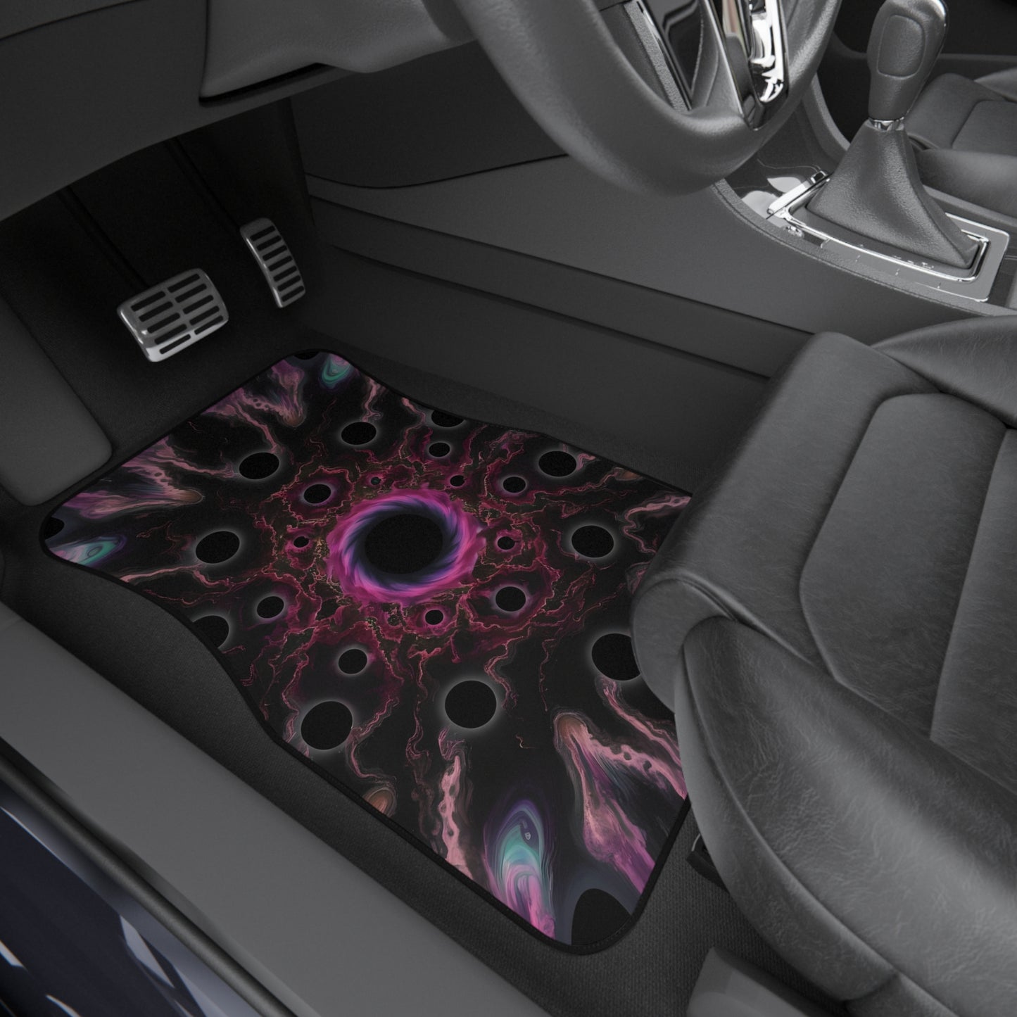 ✨ Spellbound Style: 4-Piece Enchanted Car Mats 🌟🚗🔮