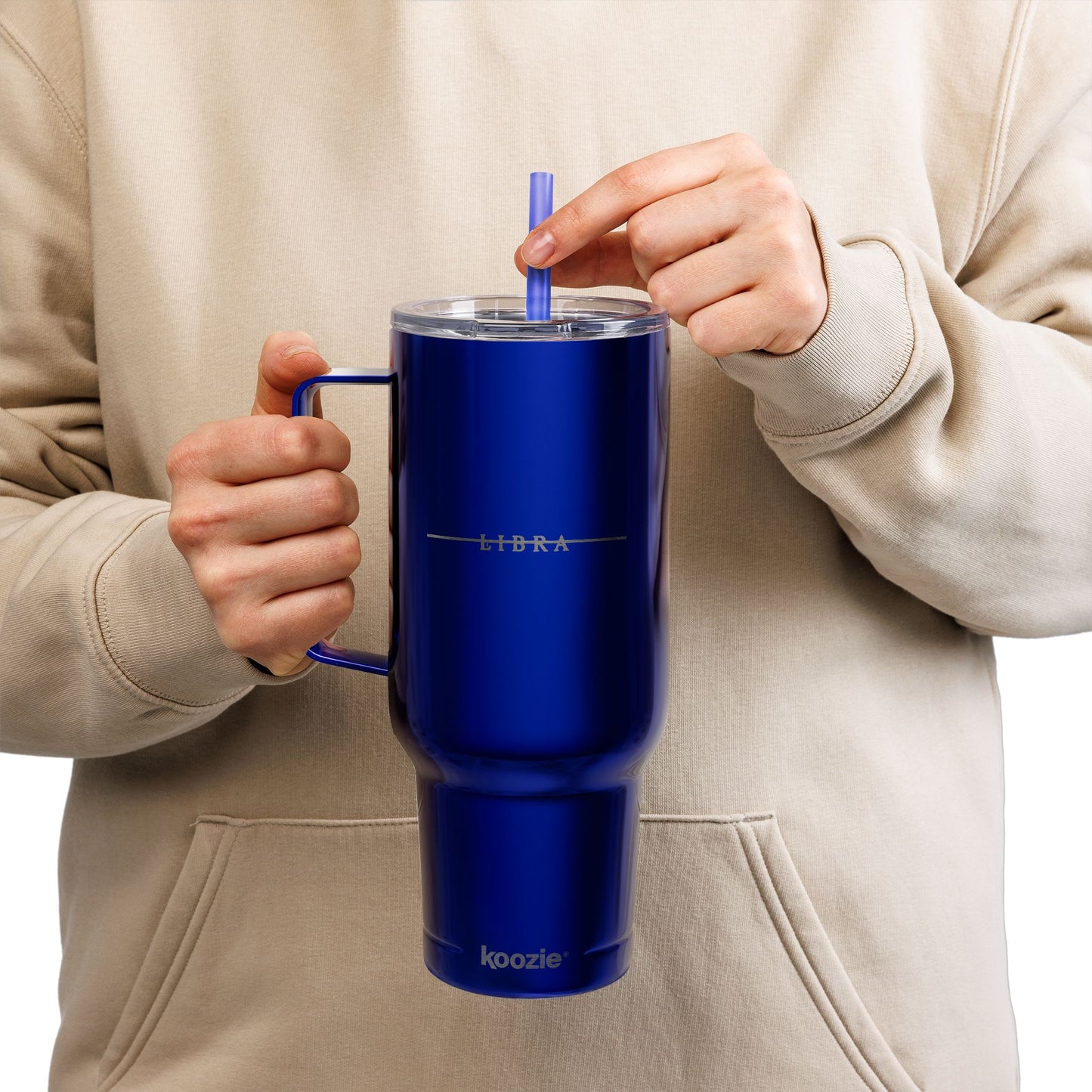 Cosmic Libra Signatures ✨ 40oz Engraved Zodiac Tumbler