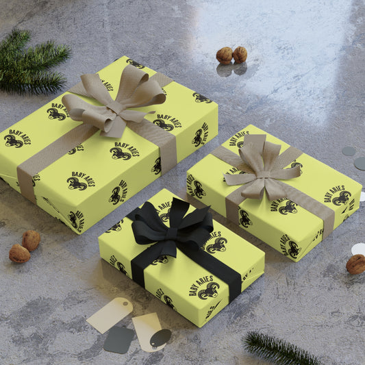 🤍 Baby Aries Wrapping Paper | The Little Zodiac™ Collection 🤍