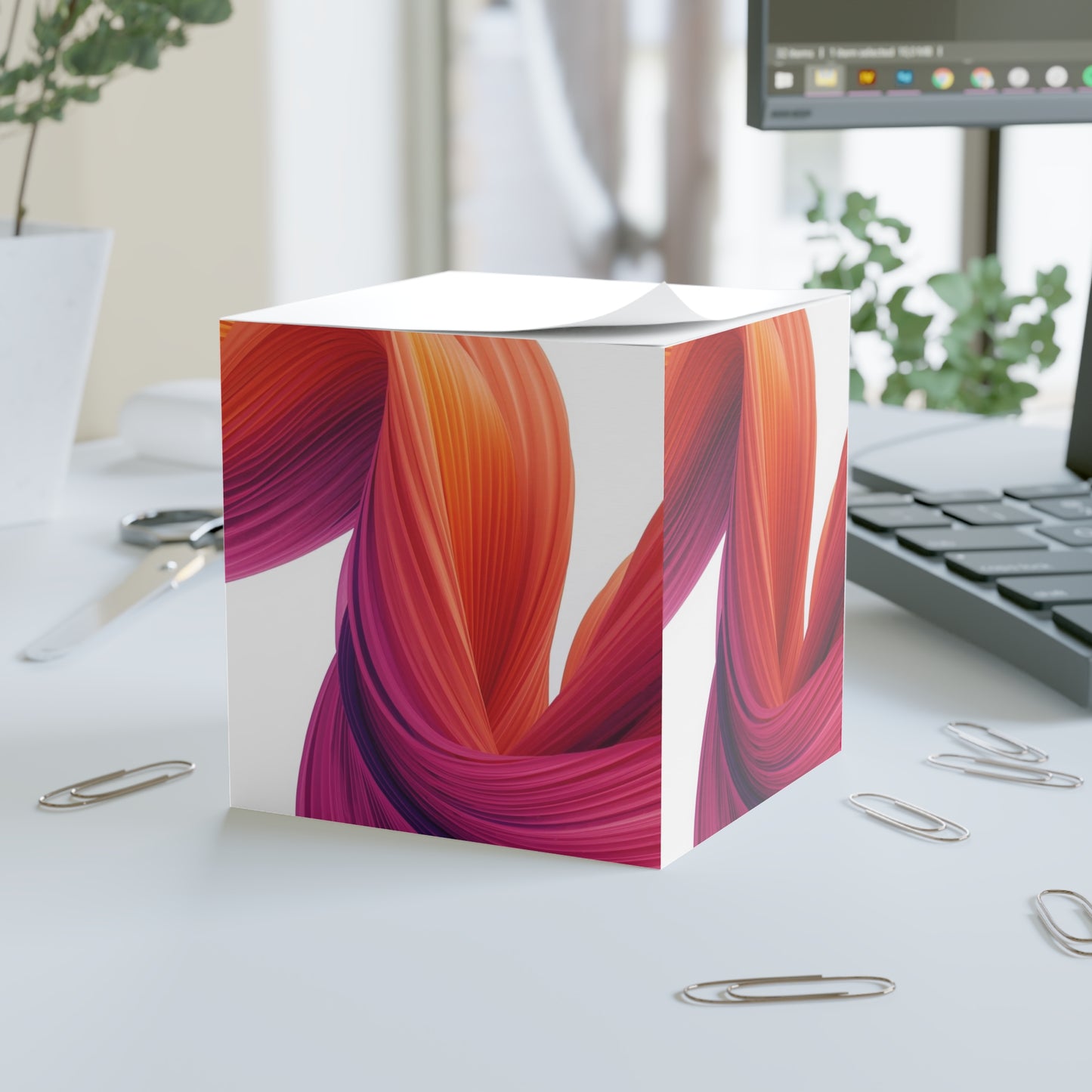 🌈📝 The Enchanted Thoughts Note Cube — Sticky Edition 📝🌈