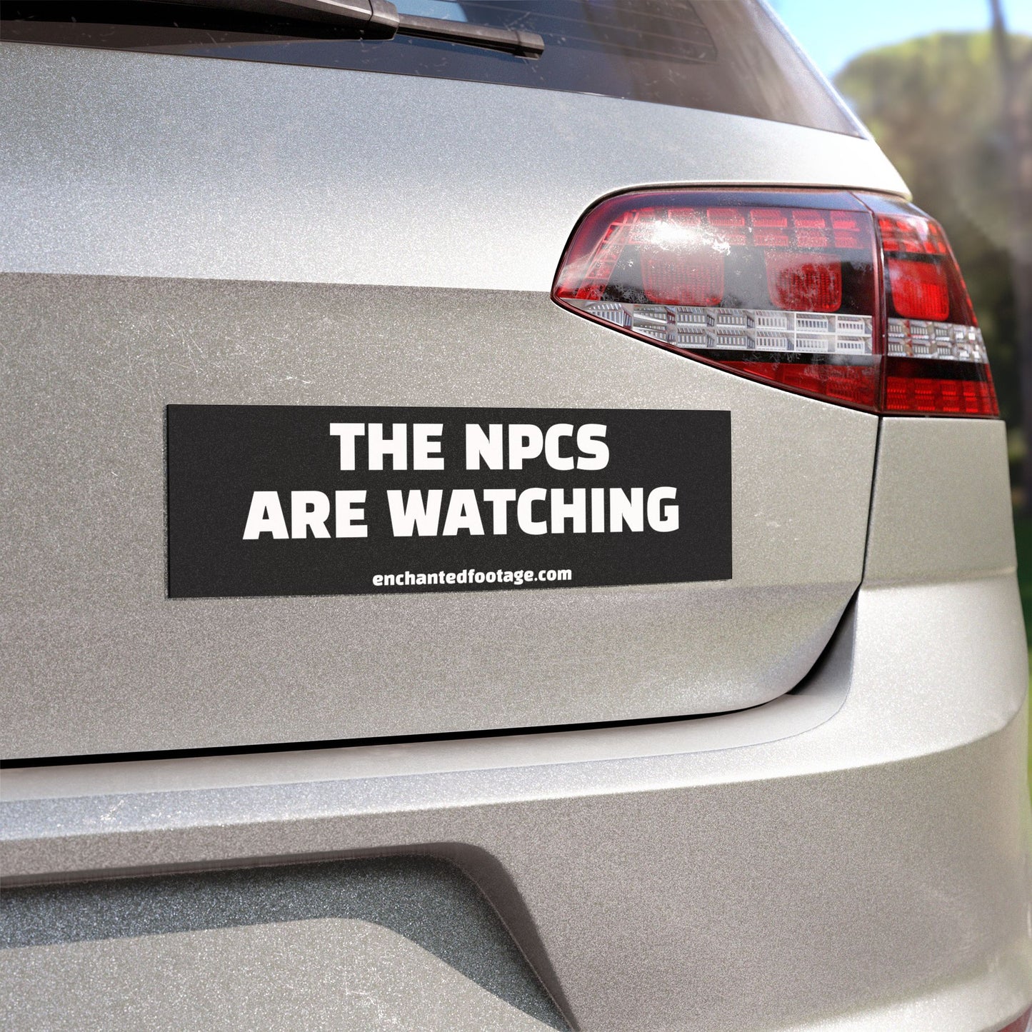 🤍 The Enchanted Statement™ Bumper Sticker | The Enchanted Drive Collection 🤍