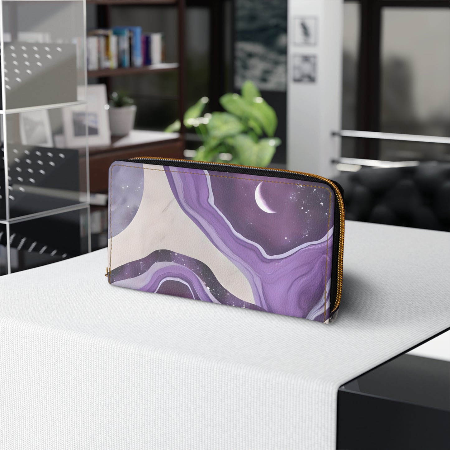 💎✨ Mystical Magic: The Enchanted Zippered Wallet of Elegance & Wonder 🔮💖🌙