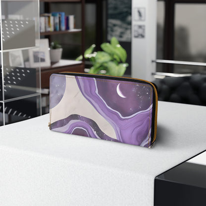 💎✨ Mystical Magic: The Enchanted Zippered Wallet of Elegance & Wonder 🔮💖🌙