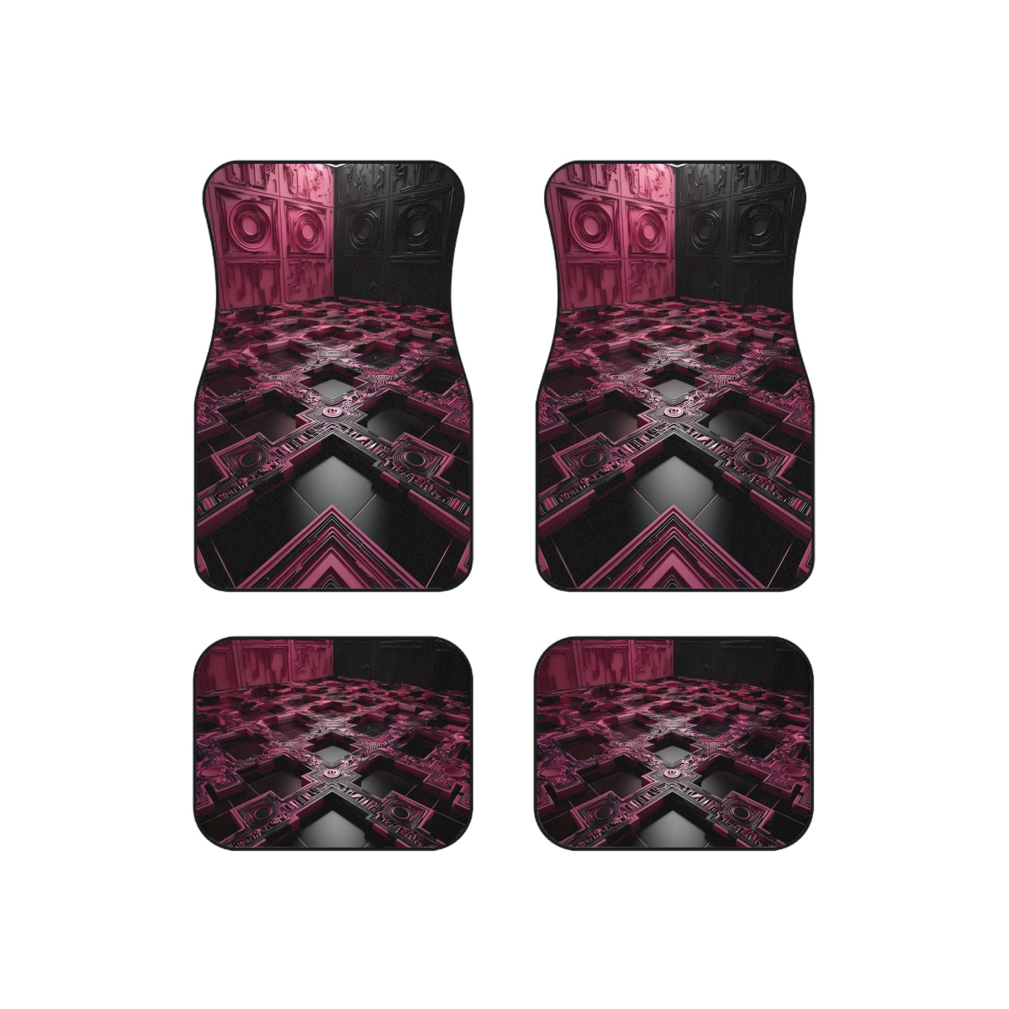 ✨ Spellbound Style: 4-Piece Enchanted Car Mats 🌟🚗🔮