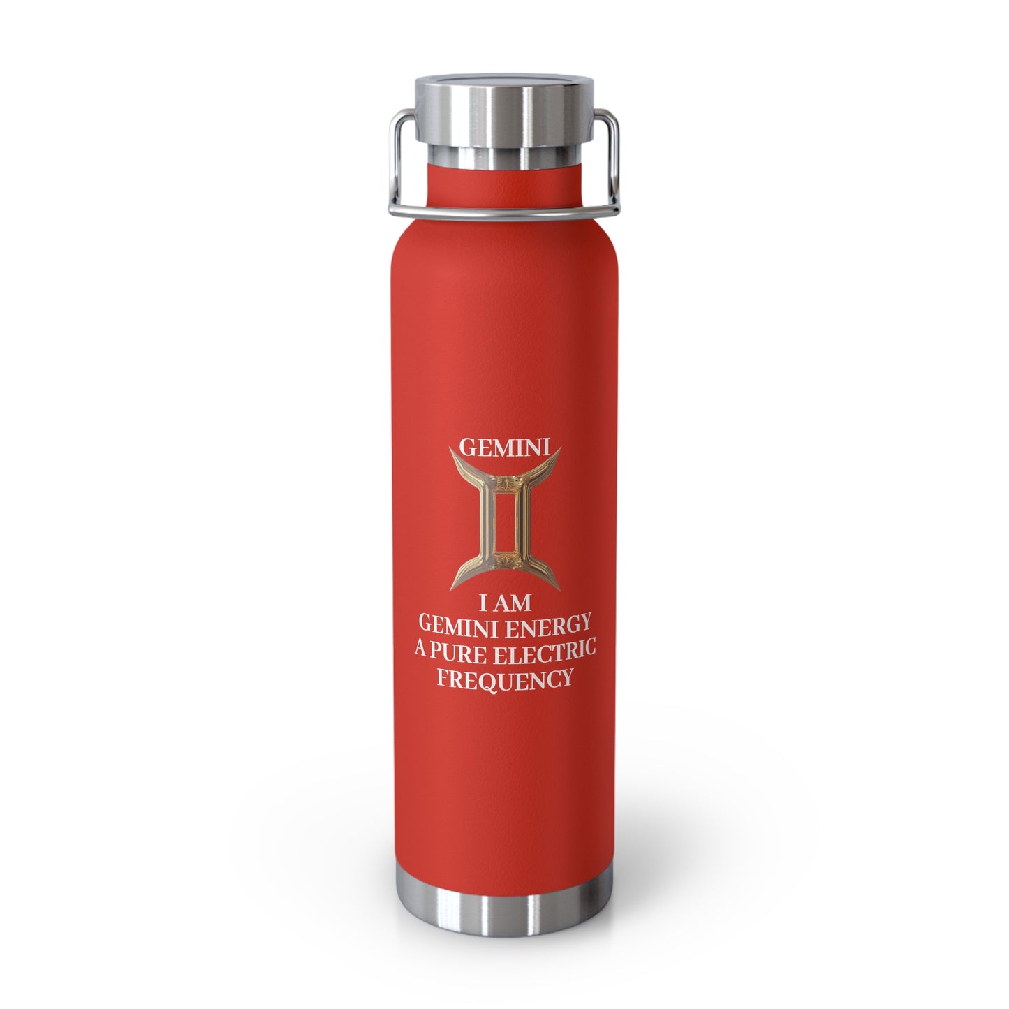 ✨🔮 Enchanted Gemini Copper Insulated Bottle – 22oz of Temperature Magic! 🔮✨