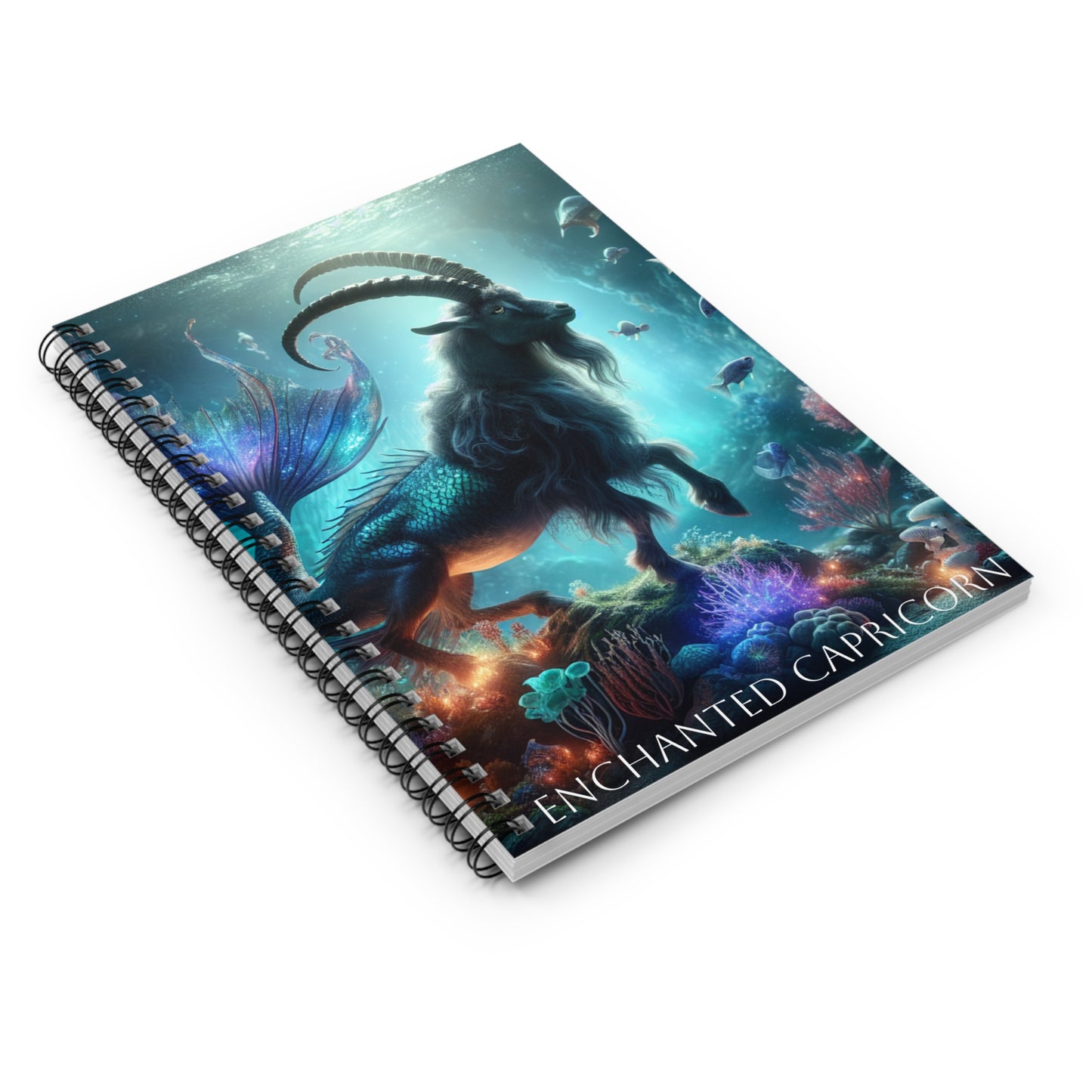 🏔️✨ Enchanted Capricorn Zodiac Journal – A Determined Notebook for Ambitious Souls & Goal-Getters ♑📖