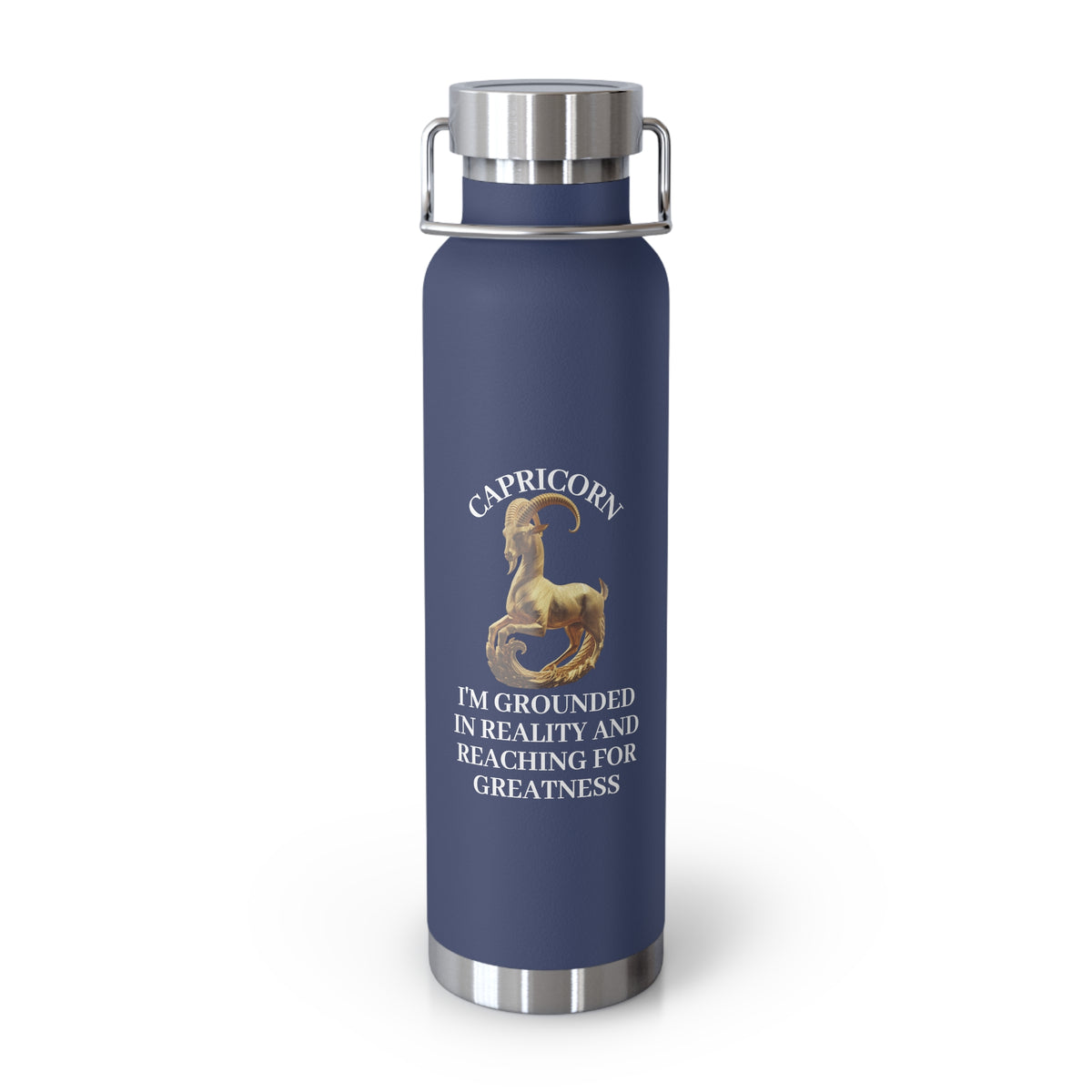 ♑ Capricorn Statement Bottle | The Enchanted Vessel™ Collection