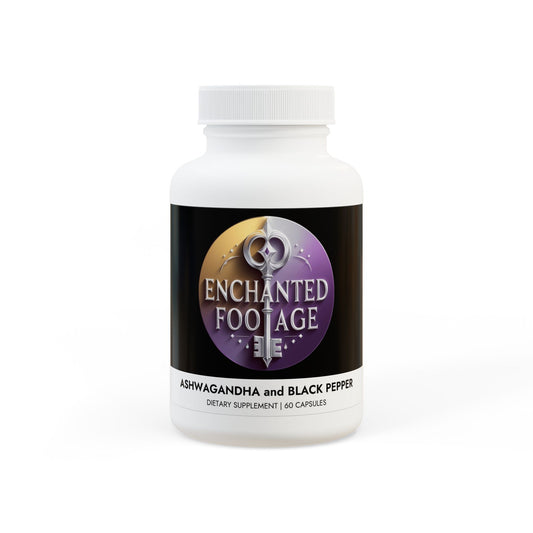 🌿🛡️ Serenity Shield: The Ashwagandha & Black Pepper Elixir for Balance and Strength ✨