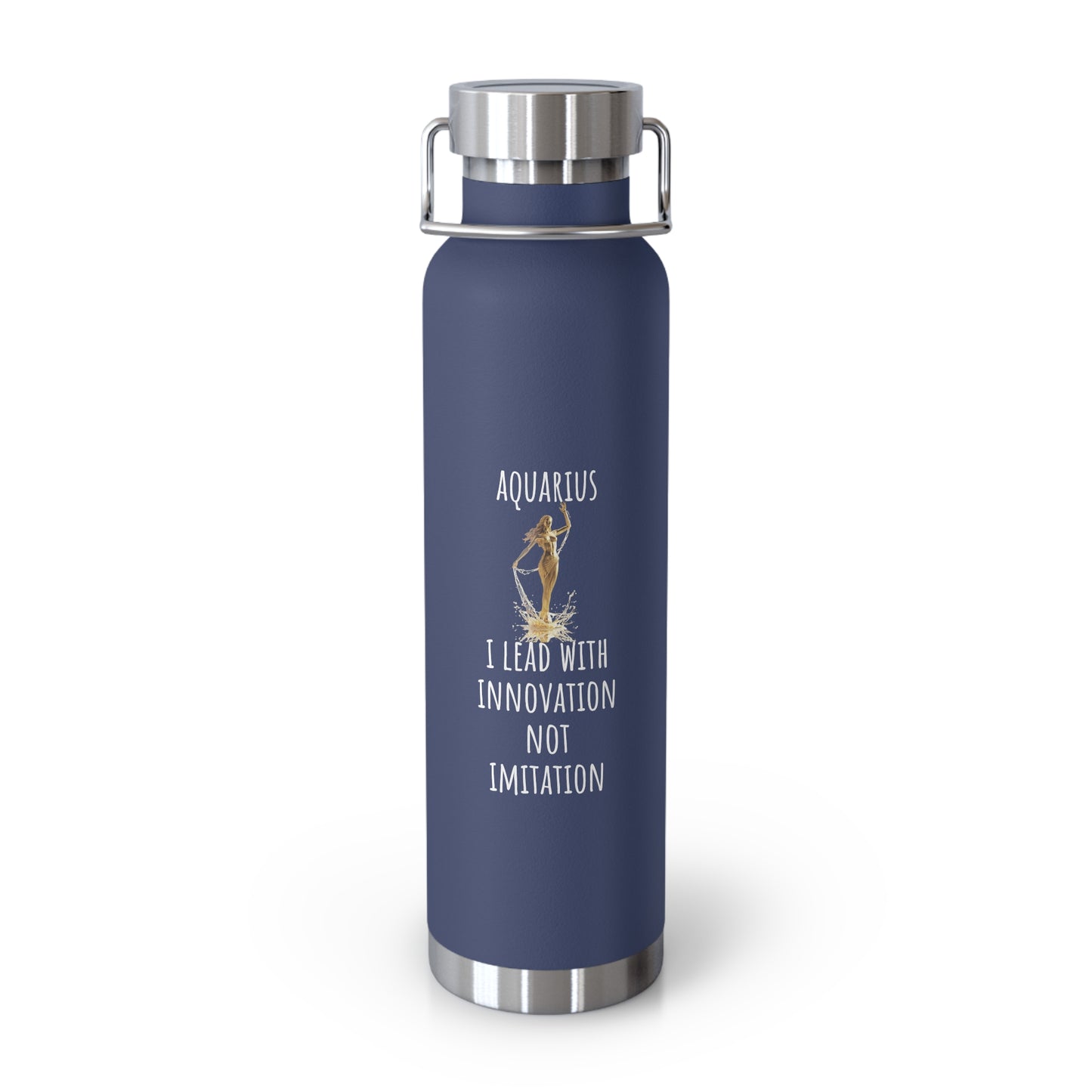 ✨🔮 Enchanted Aquarius Copper Insulated Bottle – 22oz of Temperature Magic! 🔮✨