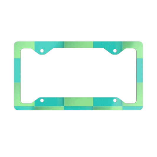✨🚗 The Enchanted Drive: Glossed Glory License Plate Frame – Luxury Custom Metal Accent 💎🌙