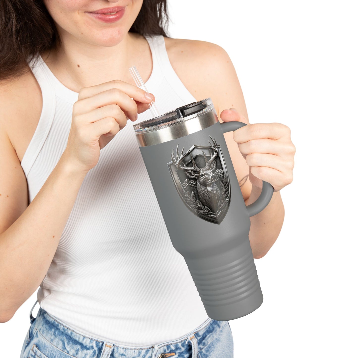 🤍 Enchanted Emblem Travel Tumbler 🤍