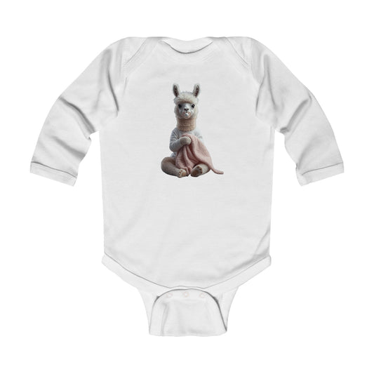 ✨ Enchanted Infant Long Sleeve Bodysuit – A Soft & Snuggly Layer for Your Tiny Wonder 🌙🍼✨