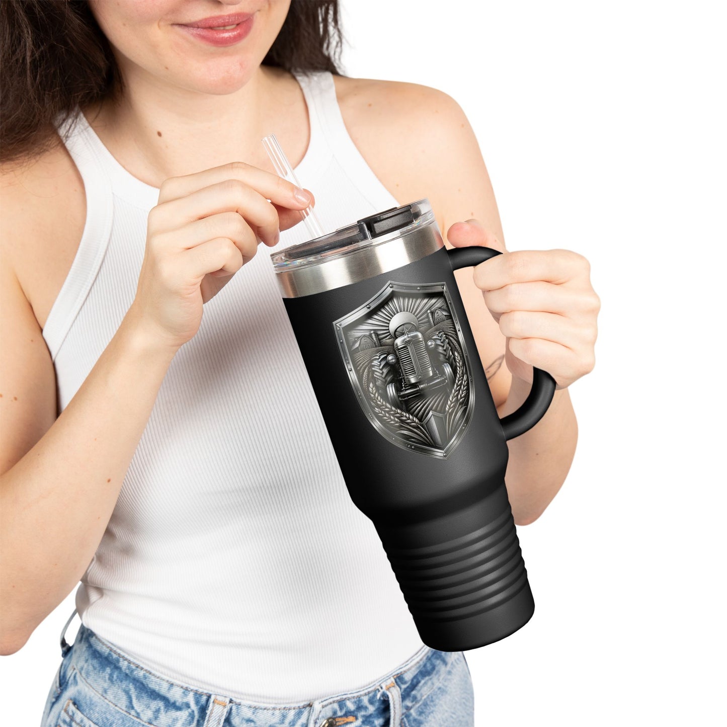 🤍 Enchanted Emblem Travel Tumbler 🤍