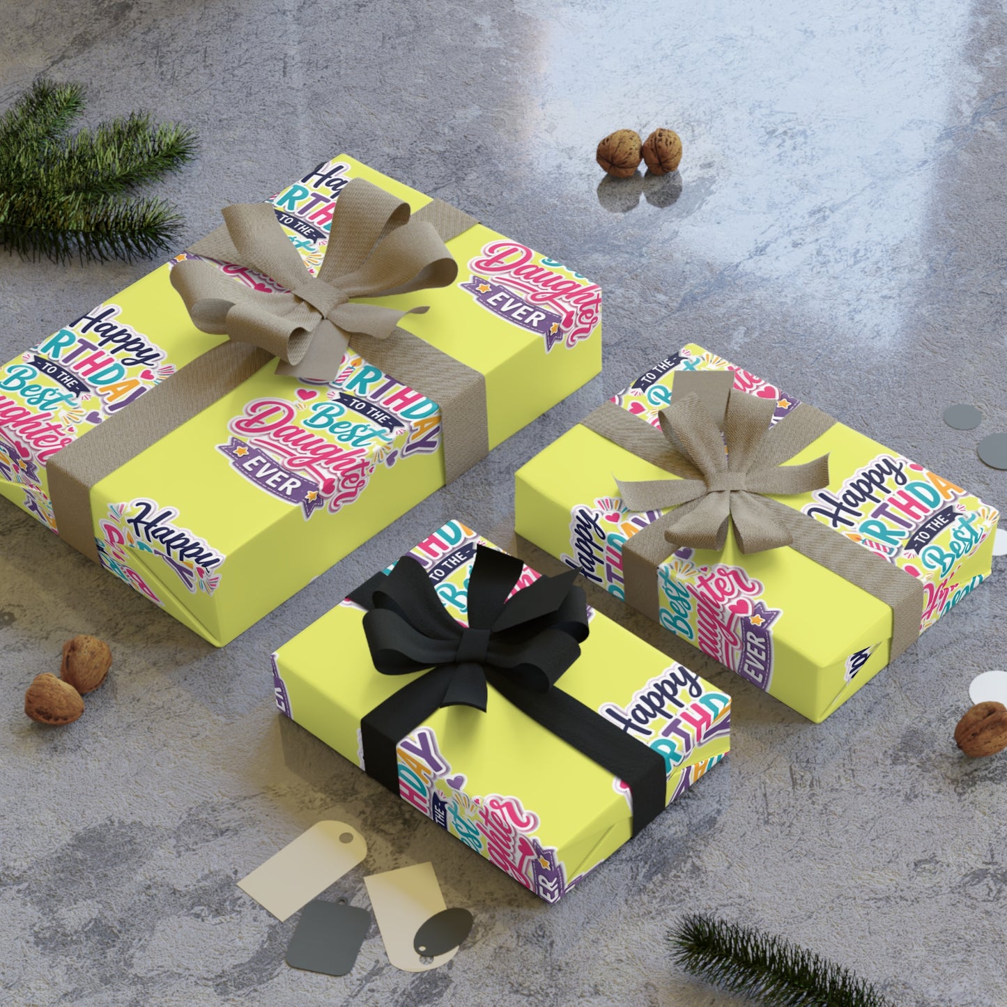 🤍 Birthday Wrapping Paper | The Enchanted Wrap™ Collection 🤍