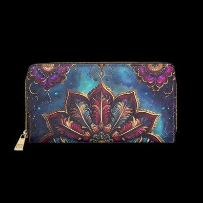 💎✨ Mystical Magic: The Enchanted Zippered Wallet of Elegance & Wonder 🔮💖🌙