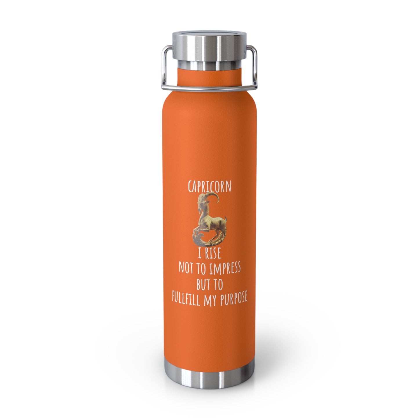 ✨🔮 Enchanted Capricorn Copper Insulated Bottle – 22oz of Temperature Magic! 🔮✨