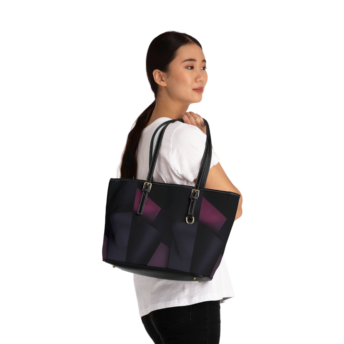 👜✨ The Razzle-Dazzle Double Vision™ PU Leather Shoulder Bag ✨👜🌈