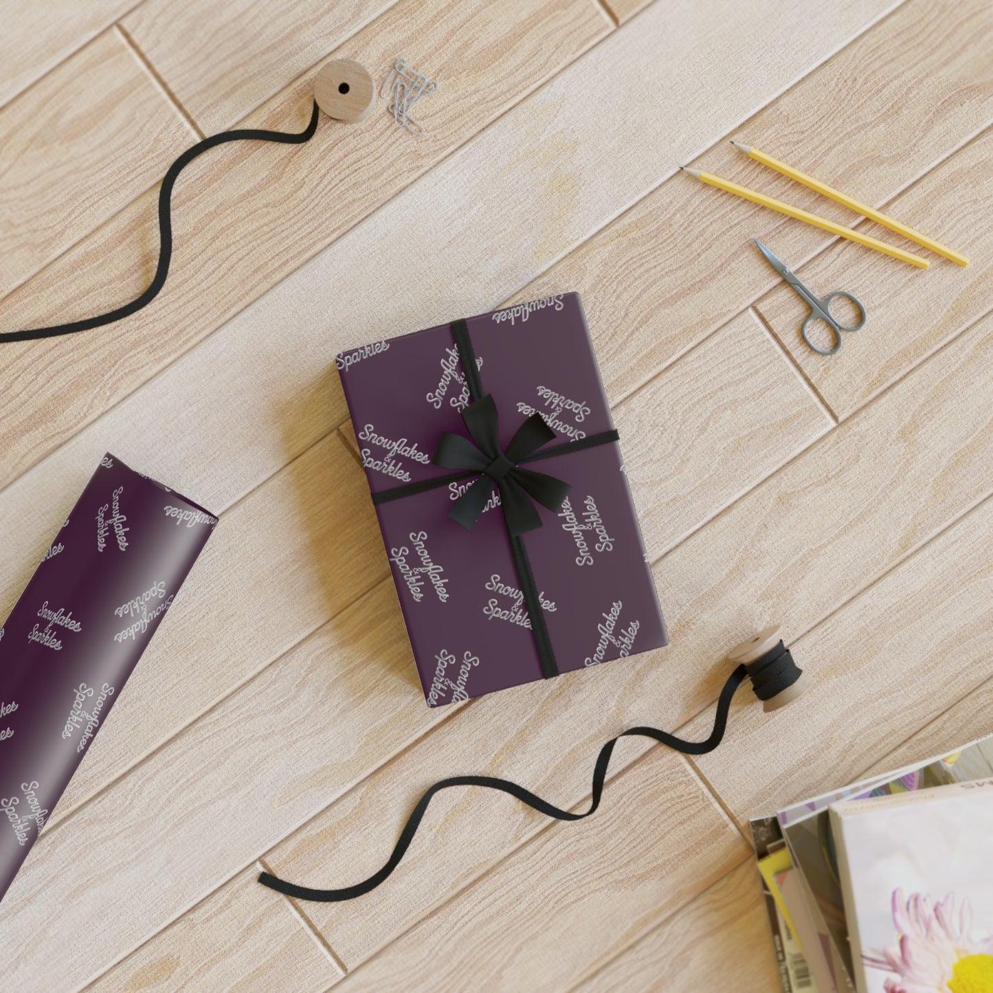 🎄✨ Enchanted Christmas Wrapping Paper – Holiday Magic in Every Fold 🎁❄️🌟