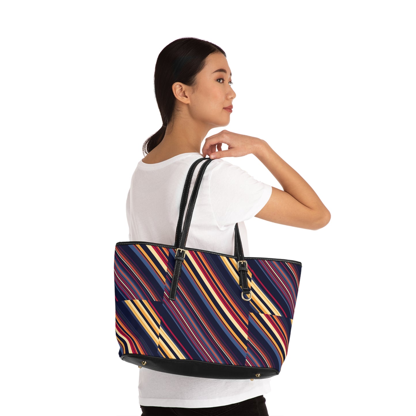 👜✨ The Razzle-Dazzle Double Vision™ PU Leather Shoulder Bag ✨👜🌈