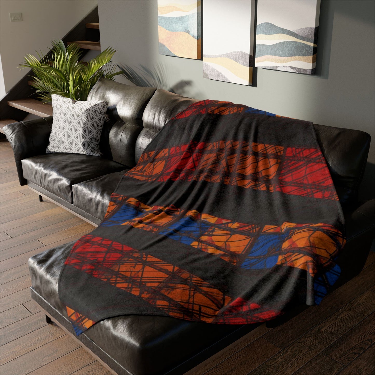 🌙✨ The Enchanted Dreamscape Blanket ✨🌙 Ultra-Soft Cosmic Comfort Throw • Limited One-of-a-Kind Design • 60" × 80"