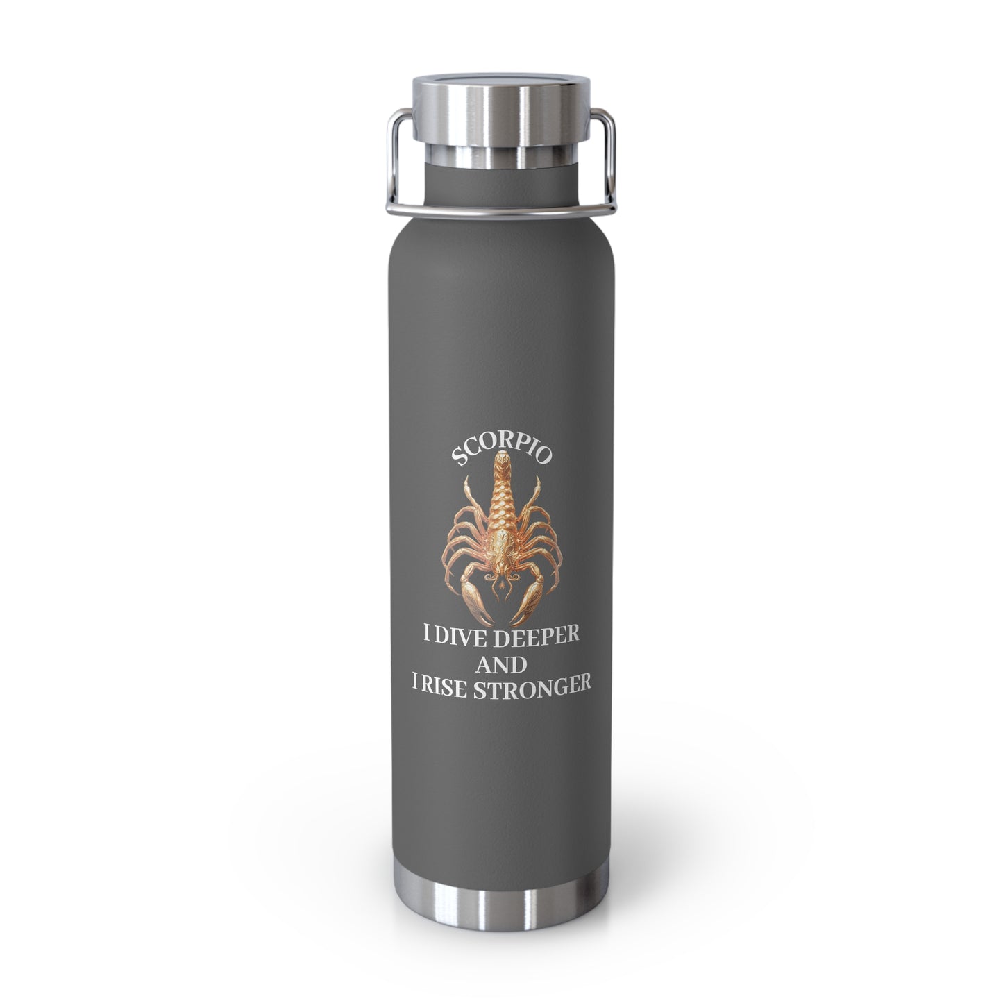 ✨🔮 Enchanted Scorpio Copper Insulated Bottle – 22oz of Temperature Magic! 🔮✨