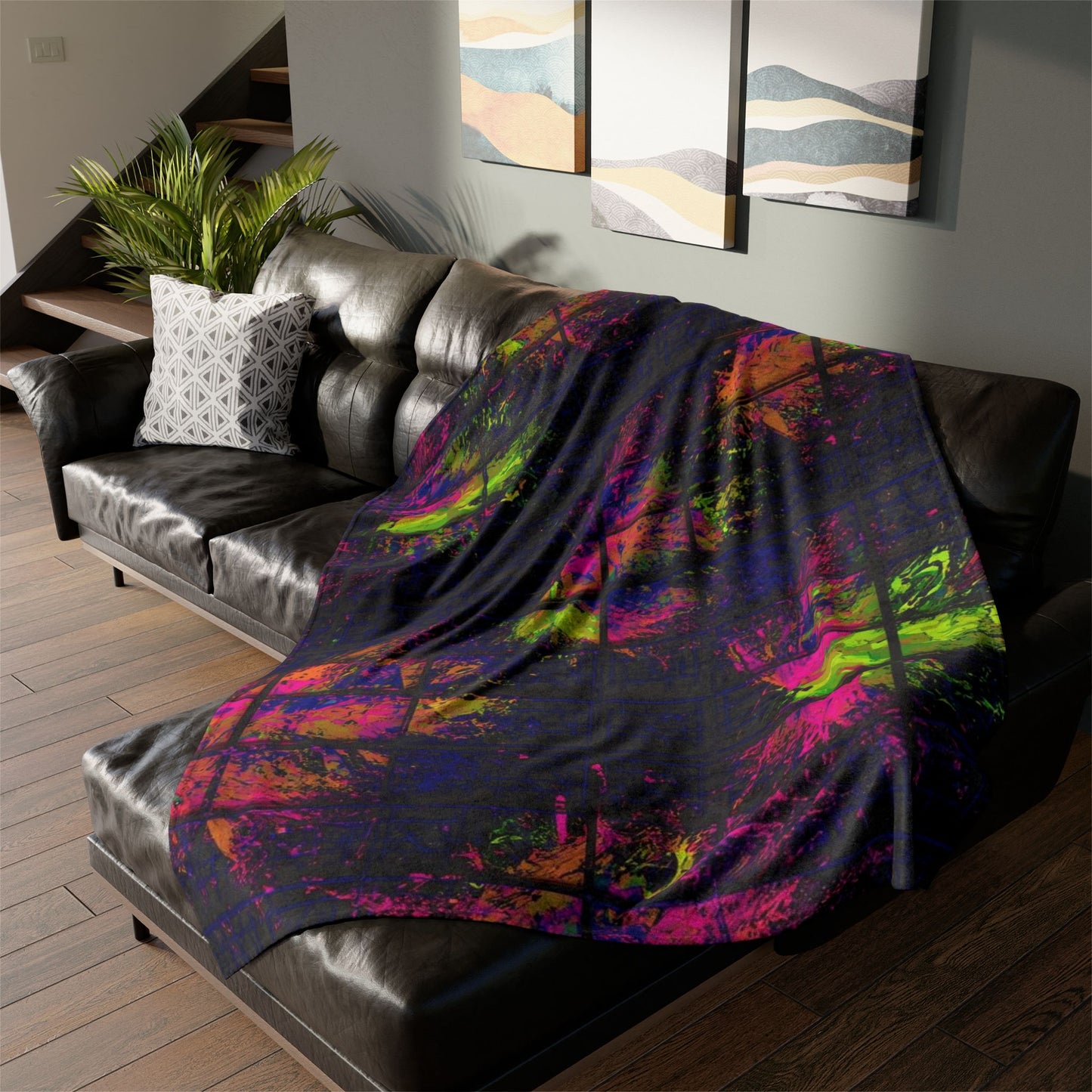 🌙✨ The Enchanted Dreamscape Blanket ✨🌙 Ultra-Soft Cosmic Comfort Throw • Limited One-of-a-Kind Design • 60" × 80"