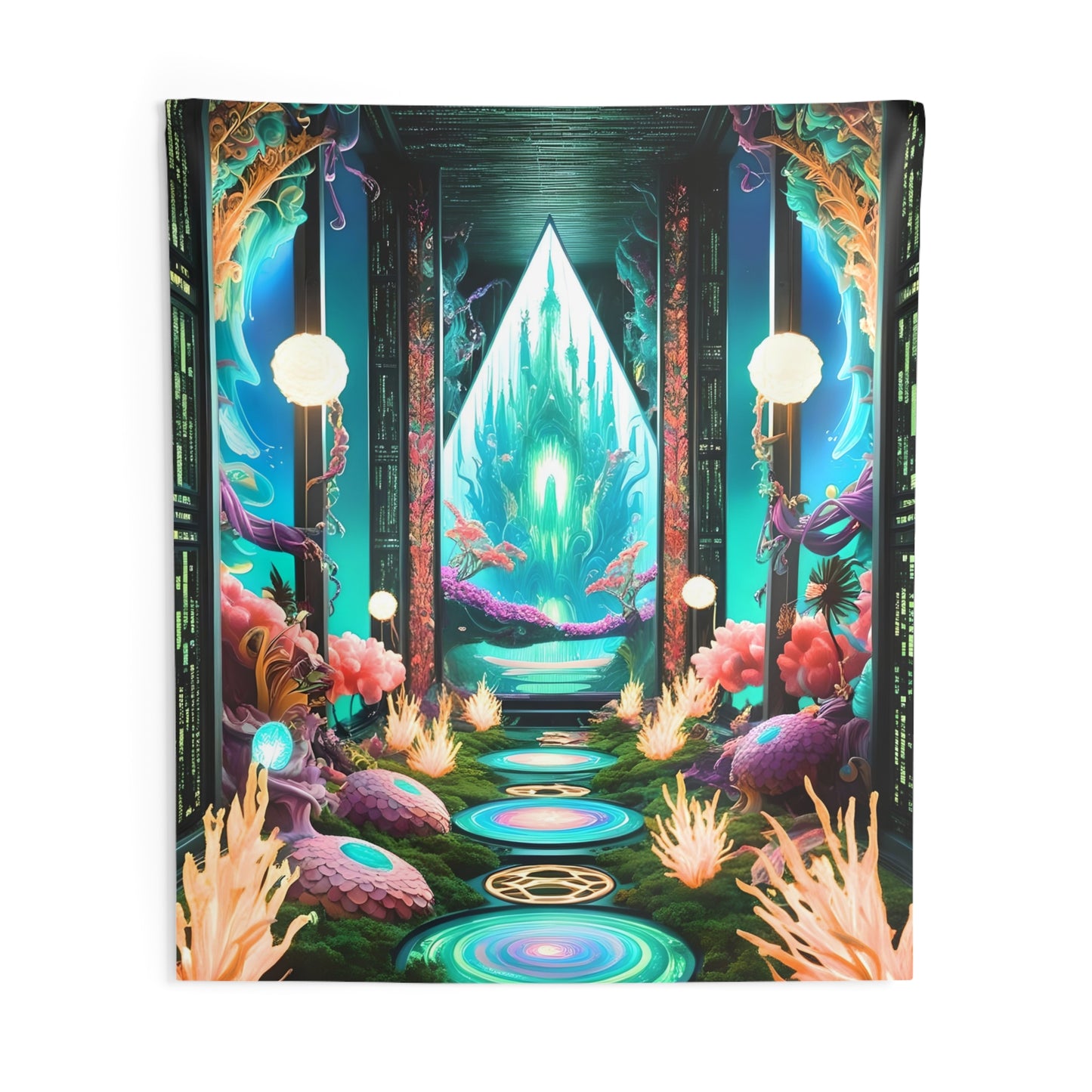 🌟✨ Mystical Aura: Enchanted Tapestry for Your Magical Wall and Captivating Photography Backdrops 📸🪄🌙