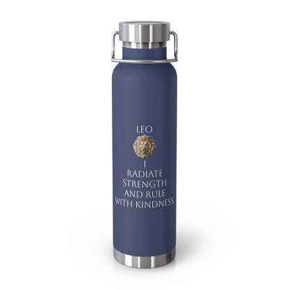 ✨🔮 Enchanted Leo Copper Insulated Bottle – 22oz of Temperature Magic! 🔮✨
