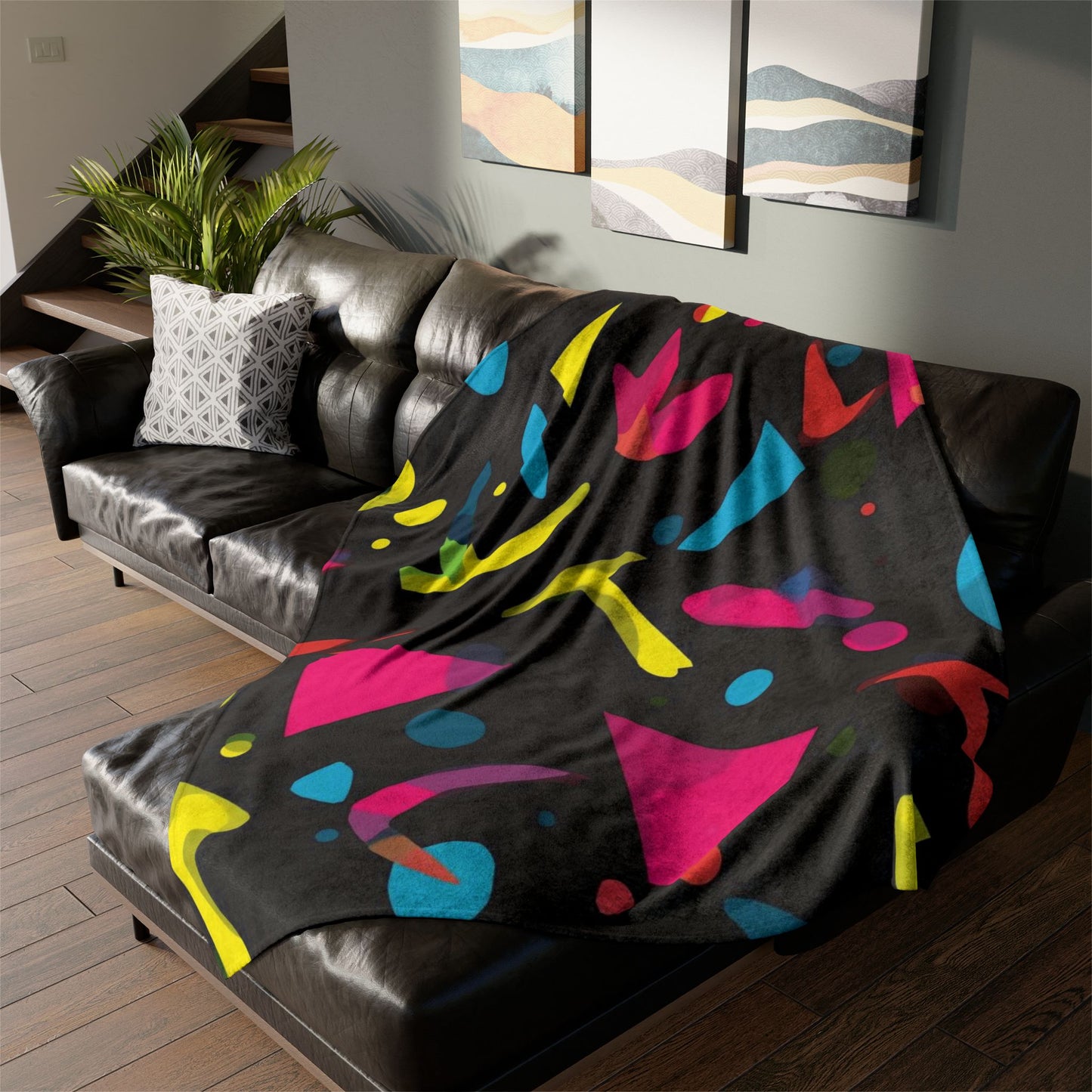 🌙✨ The Enchanted Dreamscape Blanket ✨🌙 Ultra-Soft Cosmic Comfort Throw • Limited One-of-a-Kind Design • 60" × 80"